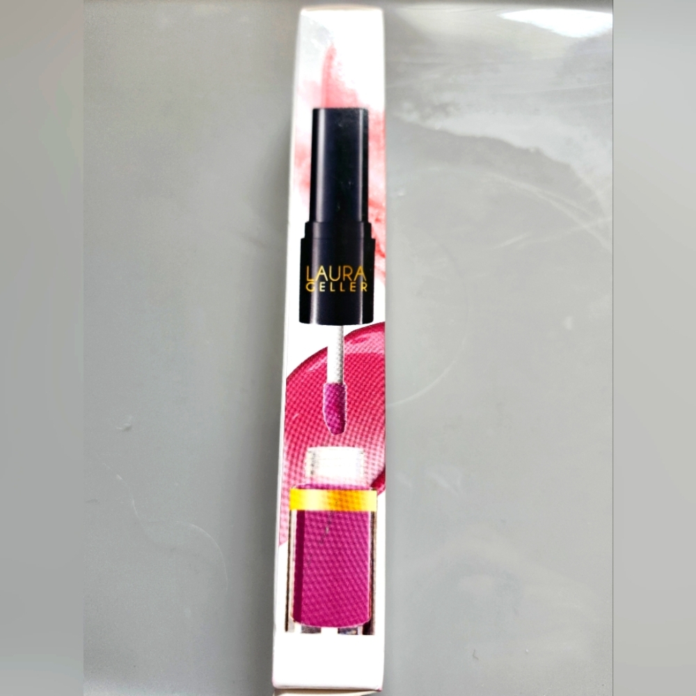 Laura Geller NEW "First Place" Prep-N-GoPink Lipstick Vibrant Sleek Design